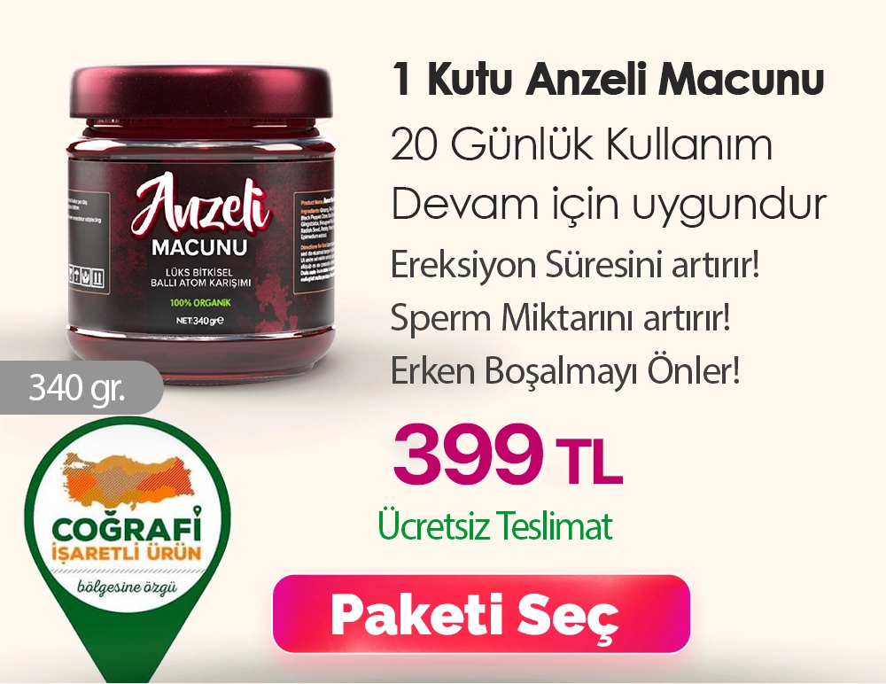 Anzeli Macunu 1 Adet